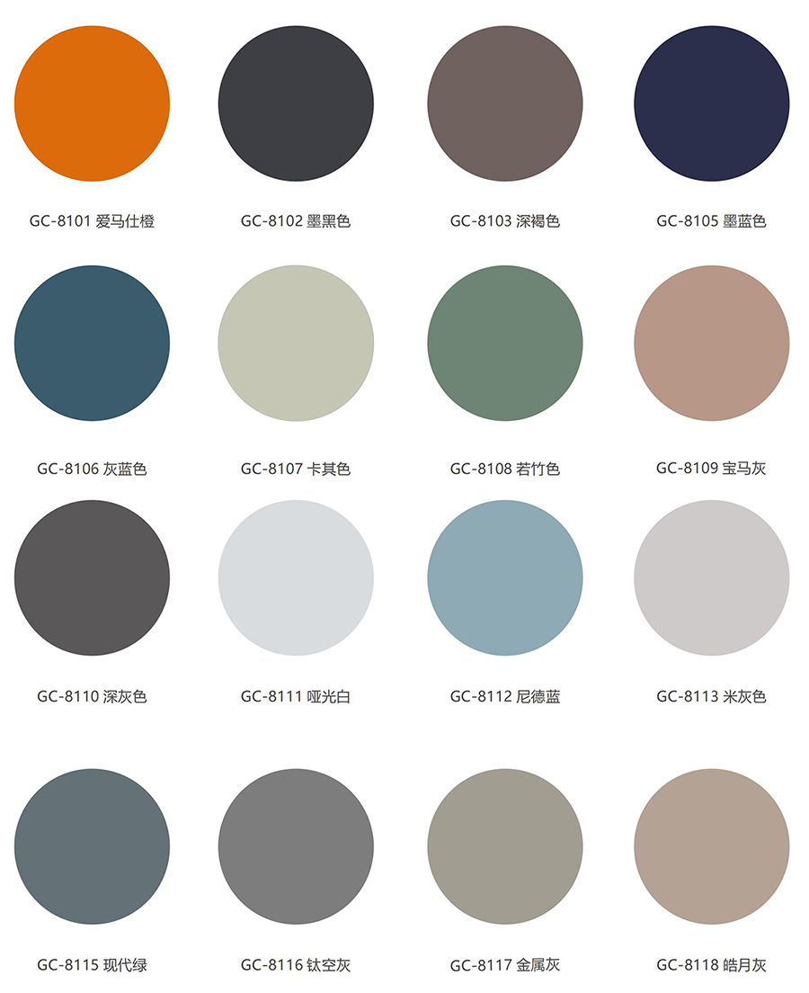 烤漆標準色號-0